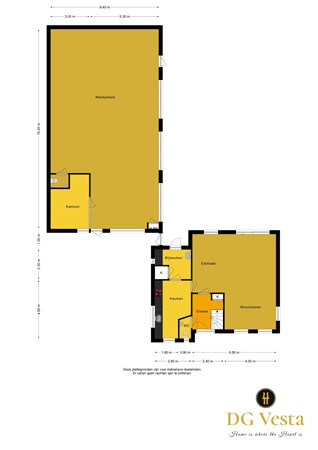 Floorplan - De Pinckart 13, 5674 CB Nuenen